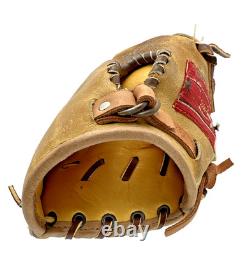 VTG 1970s RAWLINGS HOH XFCB BASEBALL GLOVE USA RESTRUNG HEART OF THE HIDE