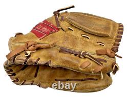 VTG 1970s RAWLINGS HOH XFCB BASEBALL GLOVE USA RESTRUNG HEART OF THE HIDE
