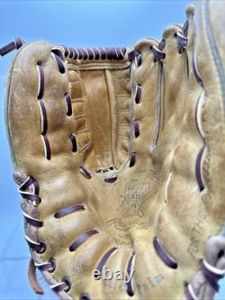 VTG 1970s RAWLINGS HOH XFCB BASEBALL GLOVE USA RESTRUNG HEART OF THE HIDE