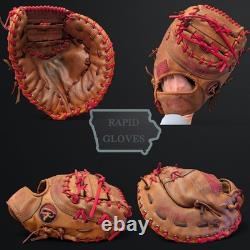 VTG Rawlings Heart of The Hide First Base Mitt Steve Garvey CLEANED & RELACED