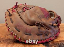 VTG Rawlings Heart of The Hide First Base Mitt Steve Garvey CLEANED & RELACED