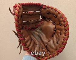 VTG Rawlings Heart of The Hide First Base Mitt Steve Garvey CLEANED & RELACED