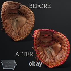 VTG Rawlings Heart of The Hide First Base Mitt Steve Garvey CLEANED & RELACED