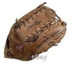 VTG Rawlings PRO-T Heart of Hide Trap-Eze RHT 12.5 Baseball Glove Mitt HBB01