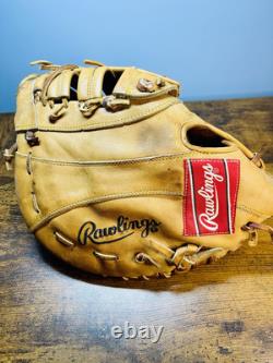 Vintage 1980s Rawlings Heart Of The Hide PRO-9FB Baseball Glove Mitt Rare HTF