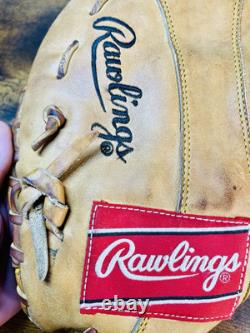 Vintage 1980s Rawlings Heart Of The Hide PRO-9FB Baseball Glove Mitt Rare HTF