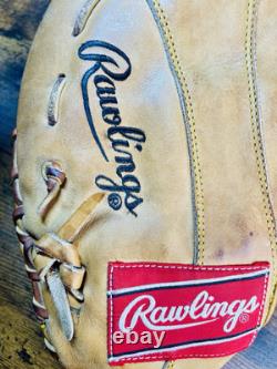 Vintage 1980s Rawlings Heart Of The Hide PRO-9FB Baseball Glove Mitt Rare HTF