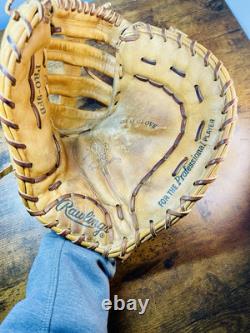 Vintage 1980s Rawlings Heart Of The Hide PRO-9FB Baseball Glove Mitt Rare HTF