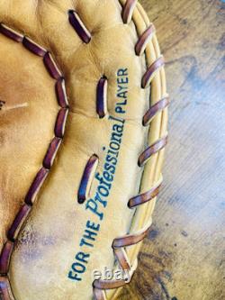 Vintage 1980s Rawlings Heart Of The Hide PRO-9FB Baseball Glove Mitt Rare HTF