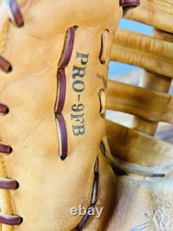 Vintage 1980s Rawlings Heart Of The Hide PRO-9FB Baseball Glove Mitt Rare HTF