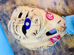 Vintage 1980s Rawlings Heart Of The Hide PRO-9FB Baseball Glove Mitt Rare HTF
