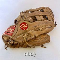 Vintage 1991 Rawlings Baseball Glove Pro 1000H Heart of the Hide HOH USA BBB01