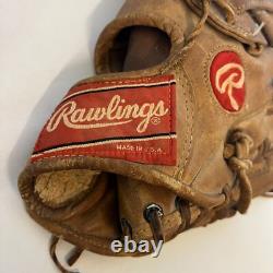 Vintage 1991 Rawlings Baseball Glove Pro 1000H Heart of the Hide HOH USA BBB01