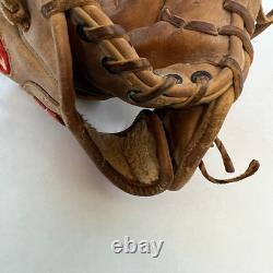 Vintage 1991 Rawlings Baseball Glove Pro 1000H Heart of the Hide HOH USA BBB01