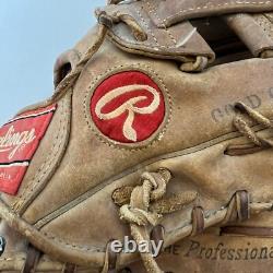 Vintage 1991 Rawlings Baseball Glove Pro 1000H Heart of the Hide HOH USA BBB01