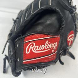 Vintage 1992 Rawlings Heart of the Hide Glove PRO-8 12.25 Black Horween USA