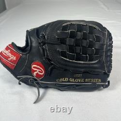 Vintage 1992 Rawlings Heart of the Hide Glove PRO-8 12.25 Black Horween USA