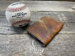 Vintage Made in USA Rawlings Heart of the Hide Baseball Glove Wallet/Key chain