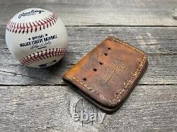 Vintage Made in USA Rawlings Heart of the Hide Baseball Glove Wallet/Key chain