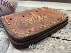 Vintage Made in USA Rawlings Heart of the Hide Baseball Glove Wallet/Key chain