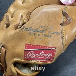 Vintage Rawlings First Base Mitt Mens 12.5 Brown Heart Of The Hide DCT Made USA