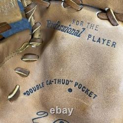 Vintage Rawlings First Base Mitt Mens 12.5 Brown Heart Of The Hide DCT Made USA