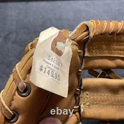 Vintage Rawlings First Base Mitt Mens 12.5 Brown Heart Of The Hide DCT Made USA