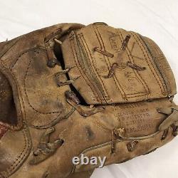 Vintage Rawlings Harvey Haddix The Kitten Baseball Glove/RH HEART OF HIDE