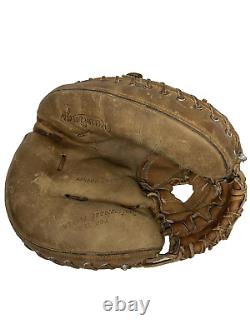 Vintage Rawlings Heart Of The Hide Baseball Catchers Mitt Pro Player Made USA