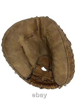 Vintage Rawlings Heart Of The Hide Baseball Catchers Mitt Pro Player Made USA