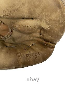 Vintage Rawlings Heart Of The Hide Baseball Catchers Mitt Pro Player Made USA