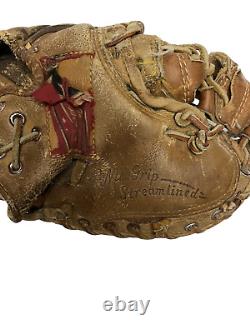 Vintage Rawlings Heart Of The Hide Baseball Catchers Mitt Pro Player Made USA