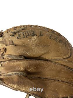 Vintage Rawlings Heart Of The Hide Baseball Catchers Mitt Pro Player Made USA