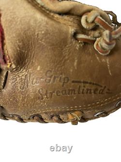 Vintage Rawlings Heart Of The Hide Baseball Catchers Mitt Pro Player Made USA