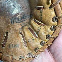 Vintage Rawlings Heart of Hide Baseball Glove XFG 7 Billy Williams 60s LHT