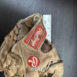 Vintage Rawlings PRO-1000H Right H Made In USA Heart Of The Hide NEEDS REPAIR