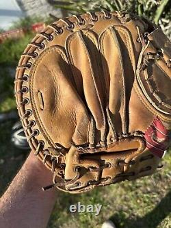 Vintage Rawlings PRO RL-1 Heart of The Hide Catchers USA RH Throw Johnny Bench