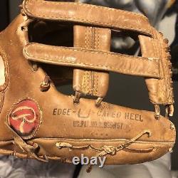 Vintage Rawlings Pro 1.000 Heart Of The Hide Glove RHT Made In USA Poor Cond