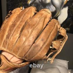 Vintage Rawlings Pro 1.000 Heart Of The Hide Glove RHT Made In USA Poor Cond