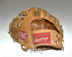 Vintage Rawlings Pro 1.000 Heart of Hide Baseball Softball Glove 12 LHT Left VG