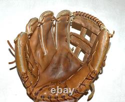 Vintage Rawlings Pro 1.000 Heart of Hide Baseball Softball Glove 12 LHT Left VG