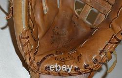 Vintage Rawlings Pro 1.000 Heart of Hide Baseball Softball Glove 12 LHT Left VG