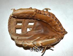 Vintage Rawlings Pro 1.000 Heart of Hide Baseball Softball Glove 12 LHT Left VG