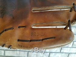 Vintage Rawlings Pro-BF Gold Glove Series 12 Fastback RHT Heart of The Hide USA