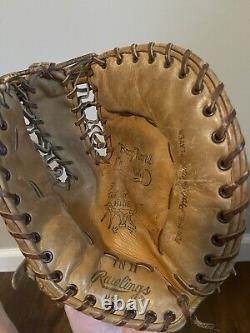 Vintage Rawlings TN11 Heart Of The Hide Baseball Glove Mitt Boog Powell RHT