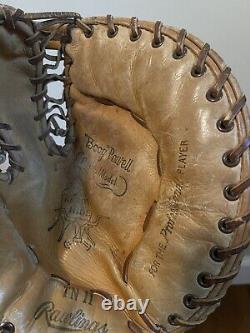 Vintage Rawlings TN11 Heart Of The Hide Baseball Glove Mitt Boog Powell RHT