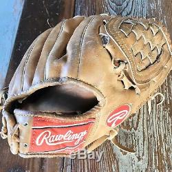 Vintage Rawlings USA Pro 1000b Heart Of The Hide Baseball Glove Mitt Nice