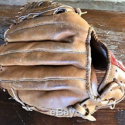 Vintage Rawlings USA Pro 1000b Heart Of The Hide Baseball Glove Mitt Nice