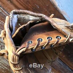 Vintage Rawlings USA Pro 1000b Heart Of The Hide Baseball Glove Mitt Nice