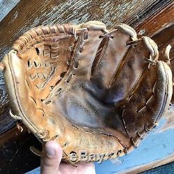 Vintage Rawlings USA Pro 1000b Heart Of The Hide Baseball Glove Mitt Nice